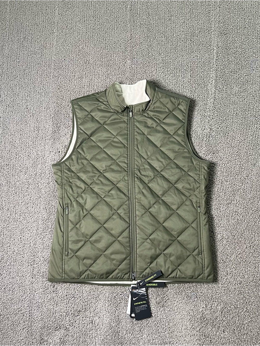 Nike Golf Reversible Synthetic-Fill Vest Men’s Size Large